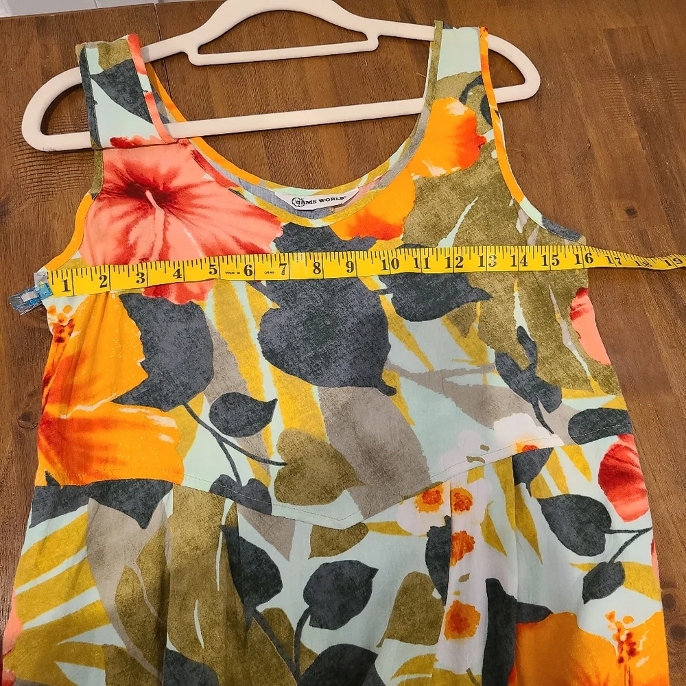 Jams World Tropical Print Midi Dress - Picture 3 of 9